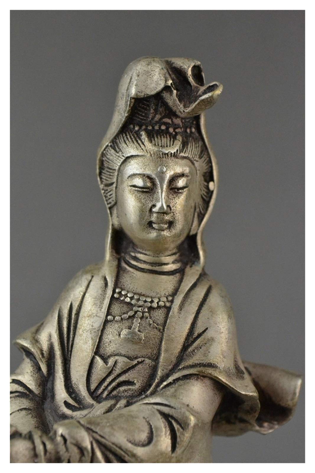 Amazon｜観音菩薩像 仏の装飾品 観音菩薩の祝福 仏像 古代中国の宮尾